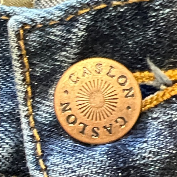 Caslon Women's Blue Straight Leg Jeans 6P - Picture 7 of 9